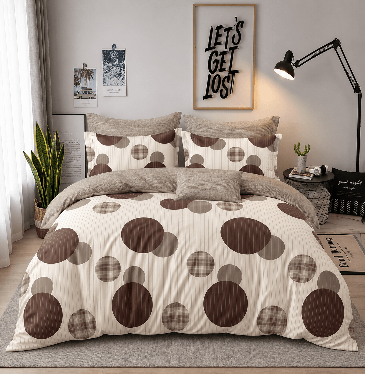 Posteljina Mocha Dot