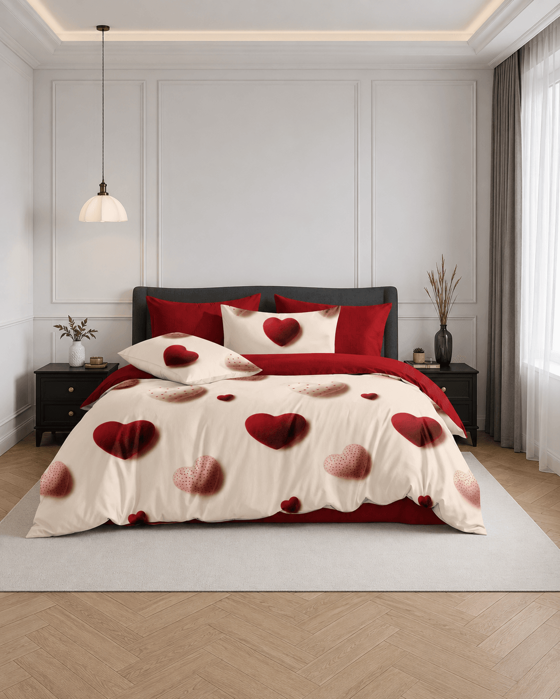 Posteljina Love Red