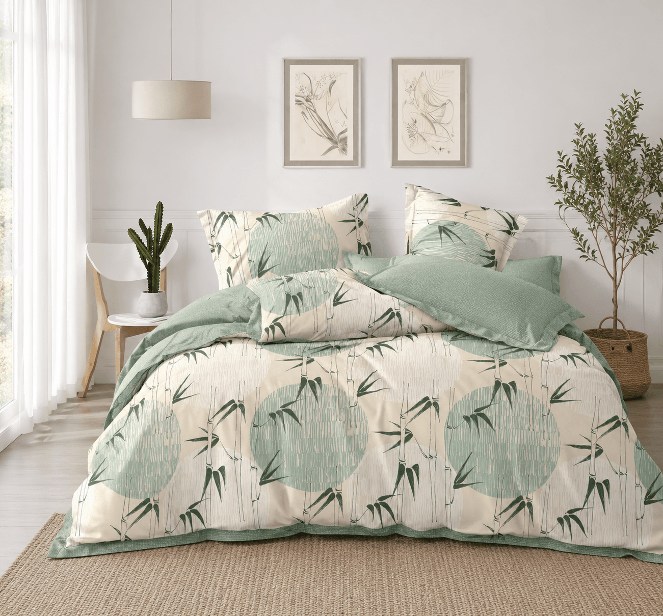 Posteljina Bamboo Sage