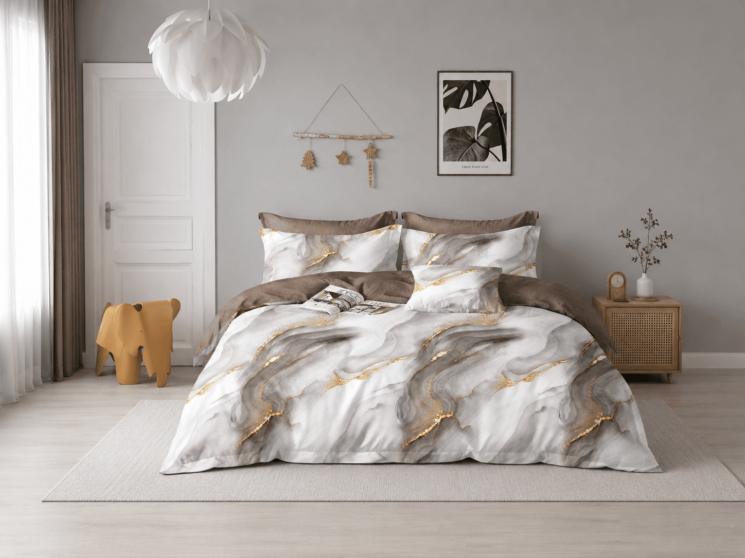 Posteljina Golden Marble